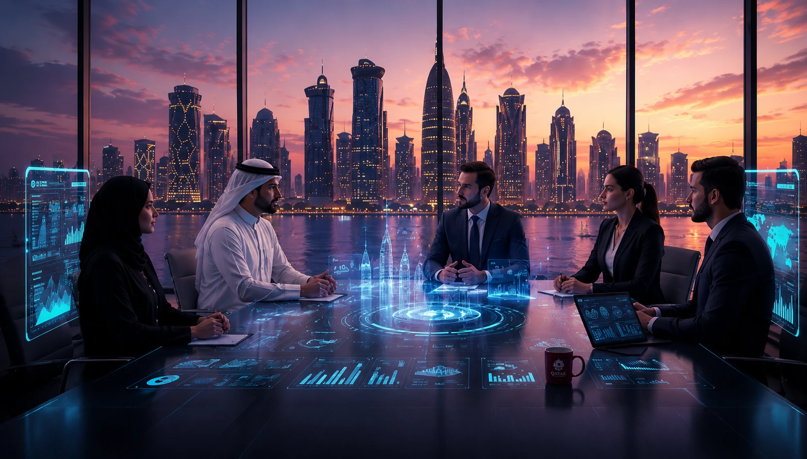 Qatar mobile app development process — discovery, design, development, testing, and launch