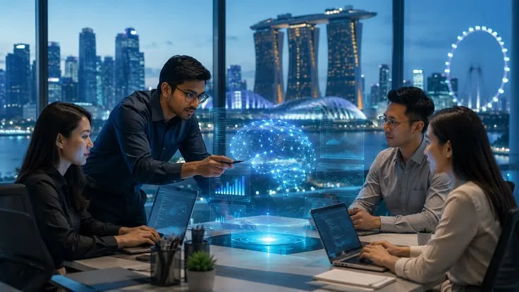 Mobile app features and digital product capabilities delivered by Vincora Singapore
