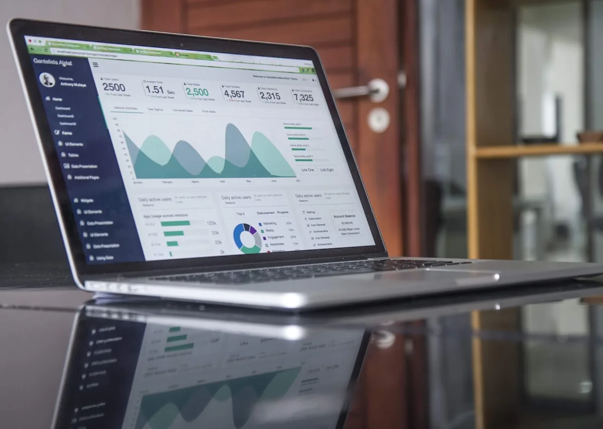 Digital business solutions dashboard — technology trends for 2026