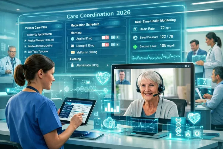 Healthcare technology solutions — telemedicine and patient management
