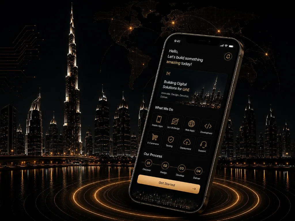 Mobile app development company in UAE — custom business applications for Dubai and Abu Dhabi