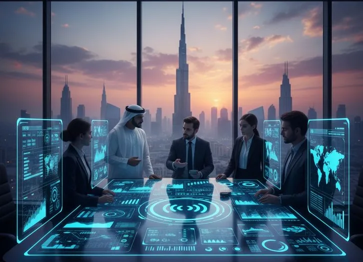 UAE mobile app development team planning a clear, quality-focused delivery process